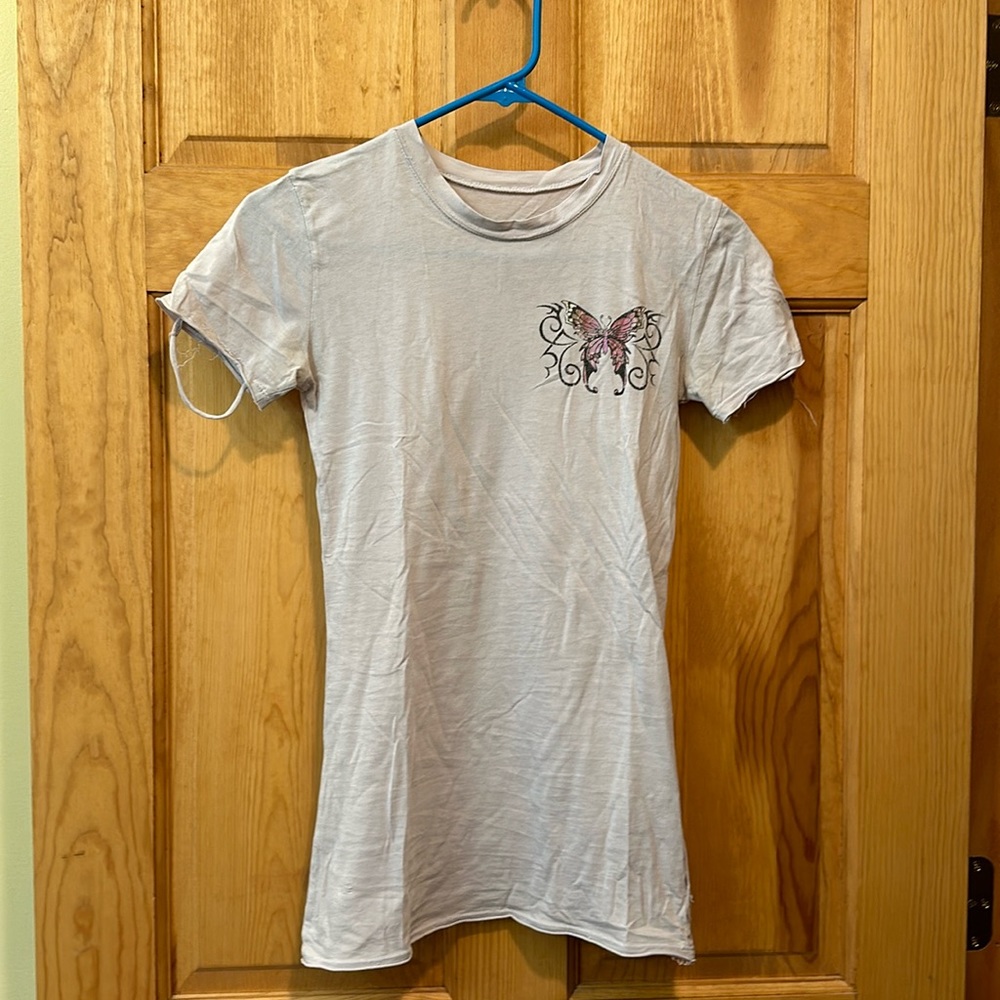 Butterfly tee